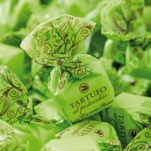 Laden Sie das Bild in den Galerie-Viewer, Antica Torroneria Piemontese – Tartufi al Pistacchio (Weiße Schokolade mit Pistazien)