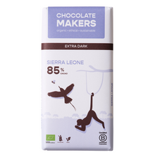 Laden Sie das Bild in den Galerie-Viewer, Chocolate Makers Edelbitterschokolade Sierra Leone 85%
