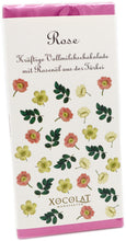 Laden Sie das Bild in den Galerie-Viewer, Xocolat Edelvollmilchschokolade mit Rose

