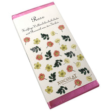 Laden Sie das Bild in den Galerie-Viewer, Xocolat Edelvollmilchschokolade mit Rose
